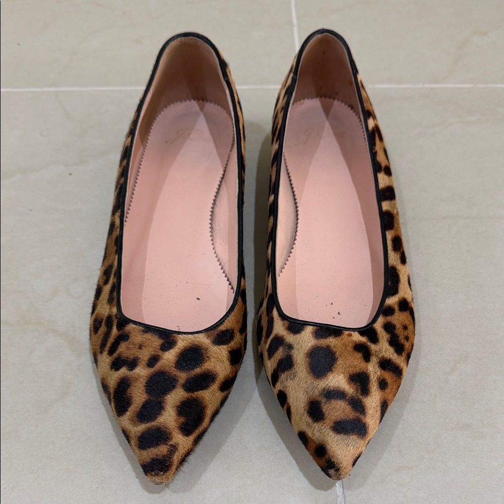 J. Crew Leopard Print Flats